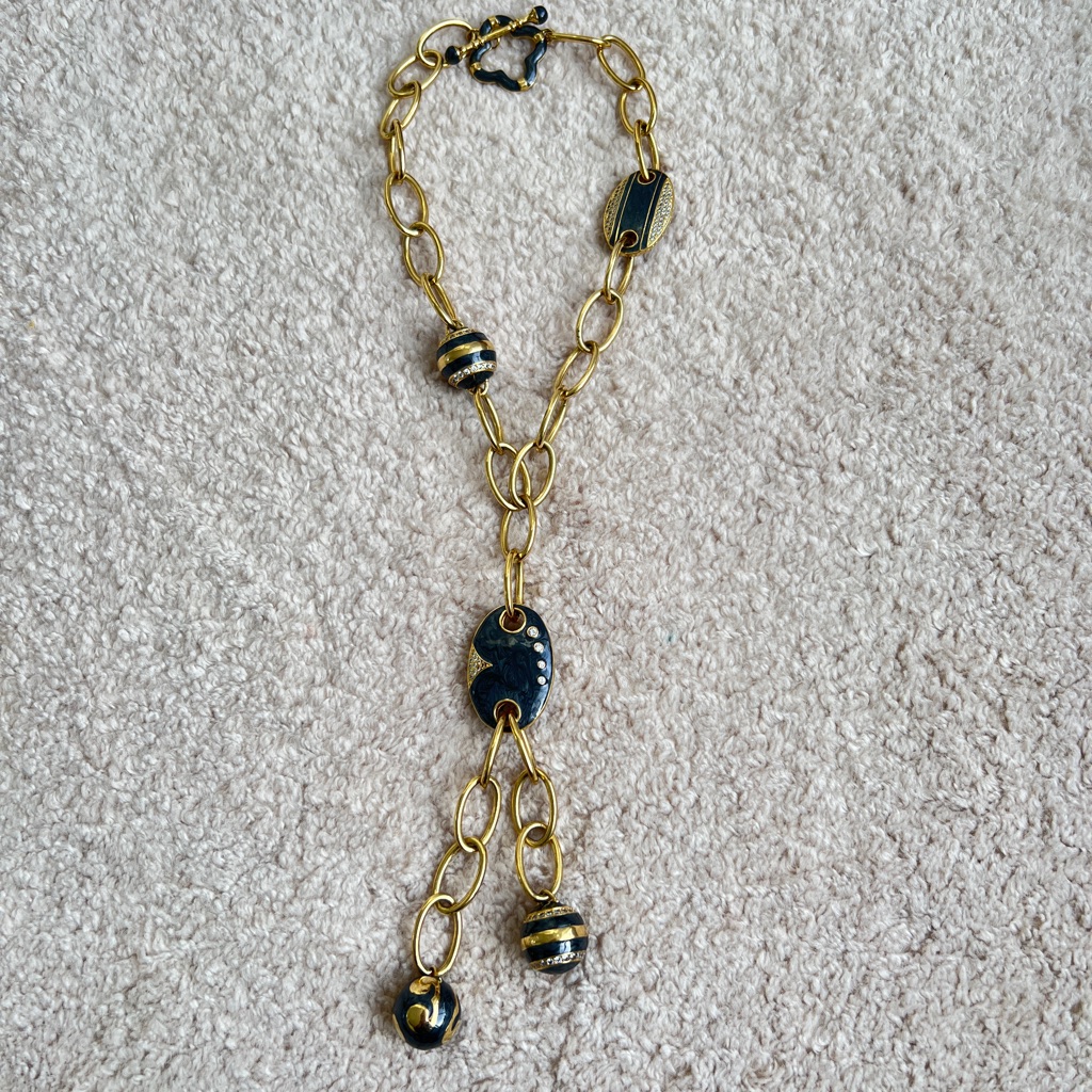 Brand New Lauren G Adams You Neek Ball Necklace
